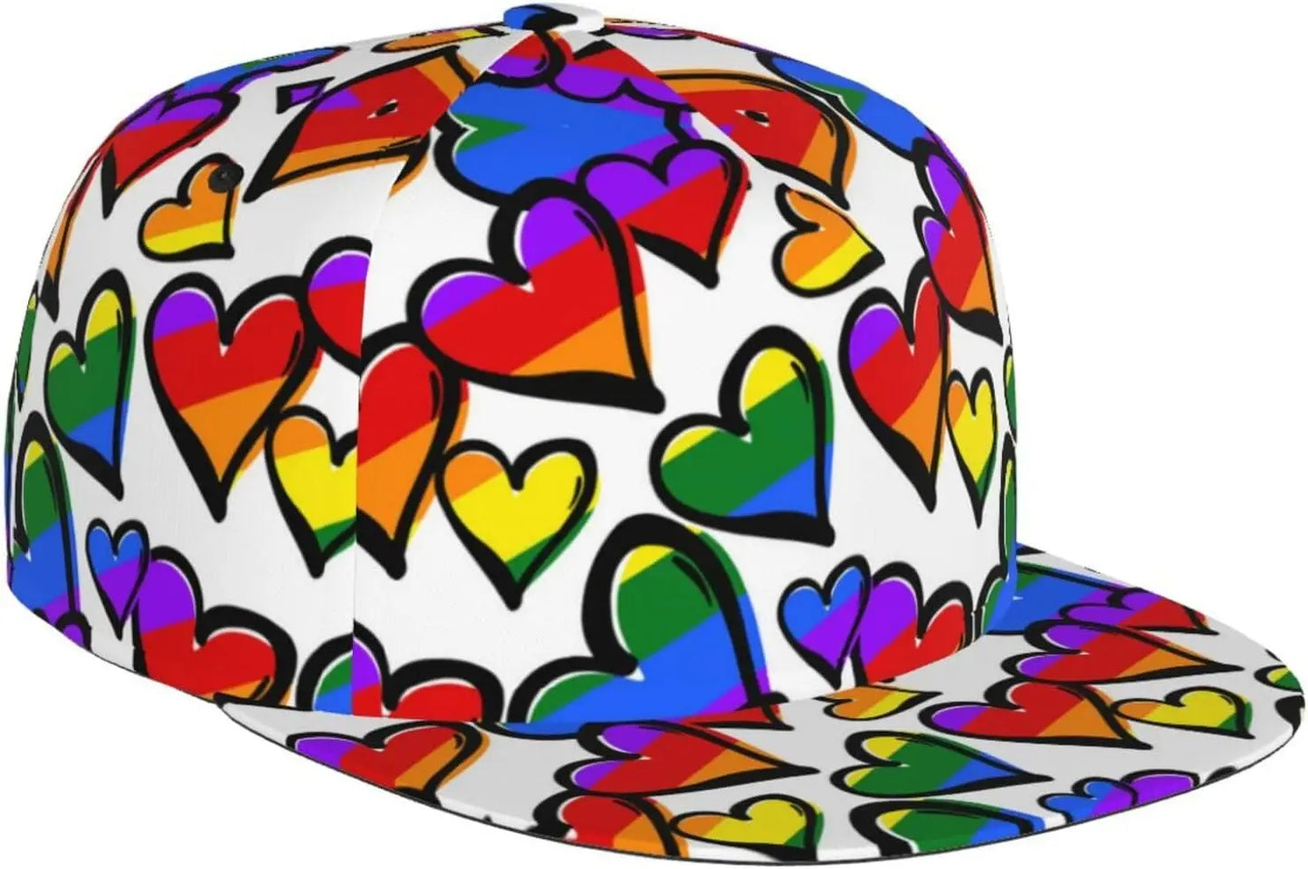 Rainbow LGBT Snapback Hats For Women Men