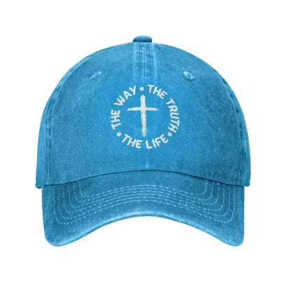 Fashion Cotton The Way Truth Life Christian Baseball Cap