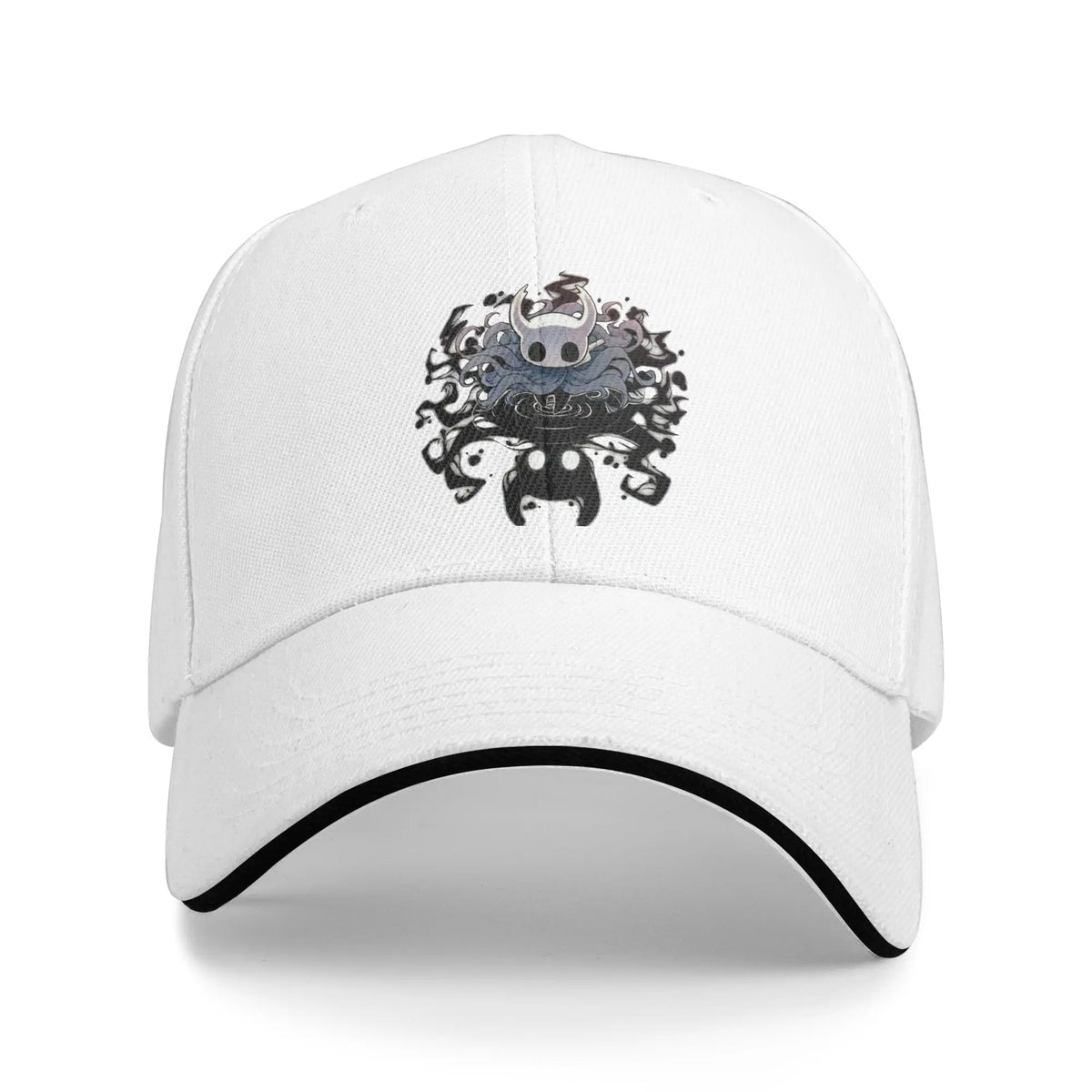 Hollow Knight Baseball Caps Retro Ghost Game