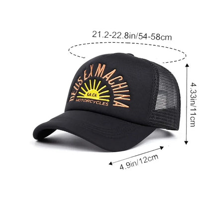 Unisex Baseball Cap Truck Driver's Cap Breathable Baseball Cap