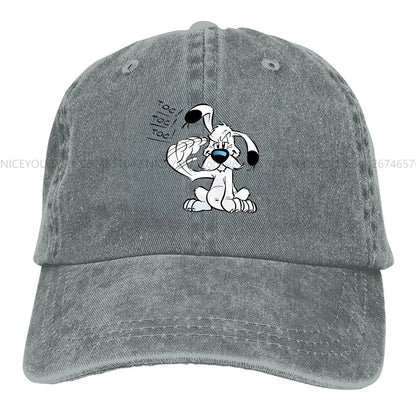 Kawaii Hip Hop Caps Asterixs and Obelixs Cartoon Comic Baseball Hat