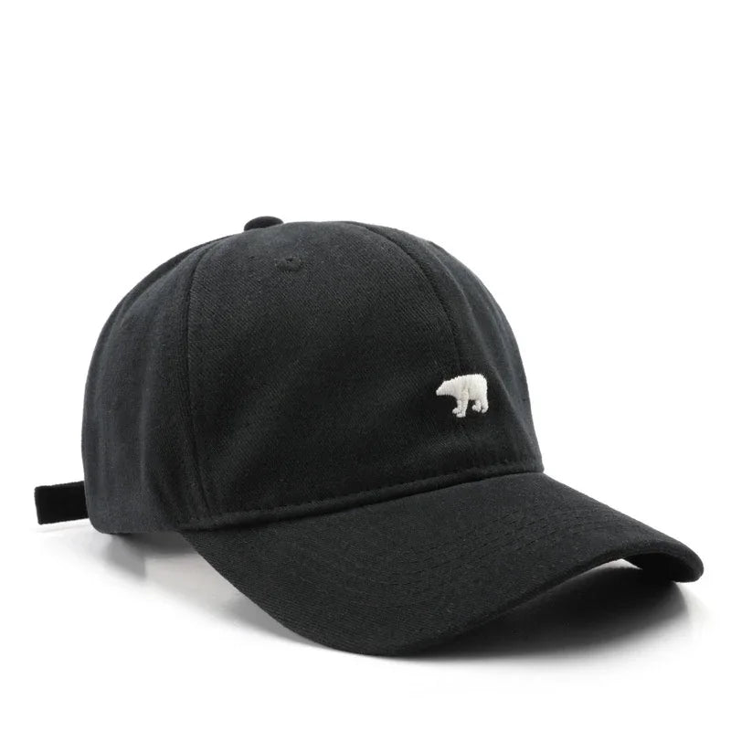 Spring Summer Baseball Cap For Women And Men Polar Bear