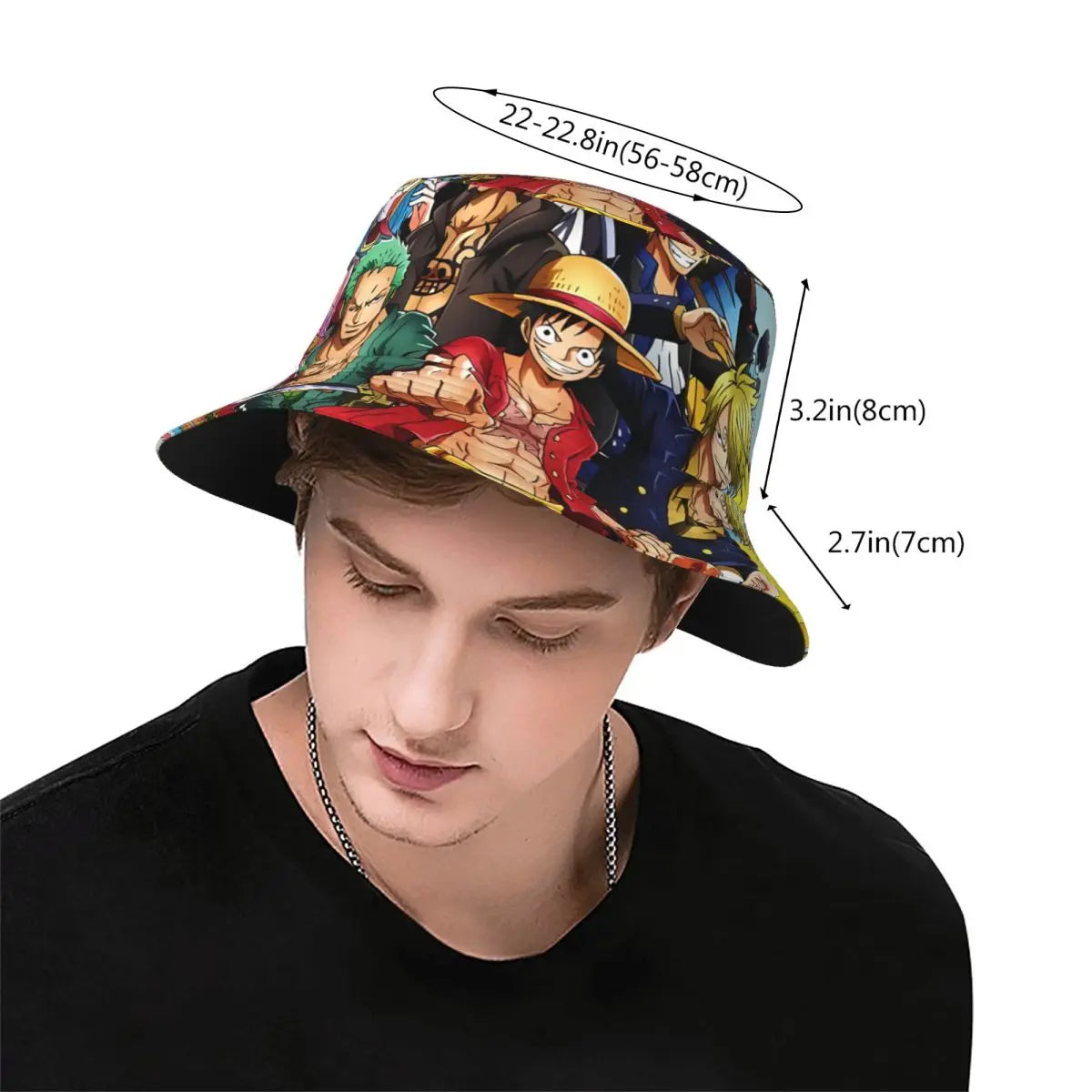 Bucket Hats One Piece Team Luffy