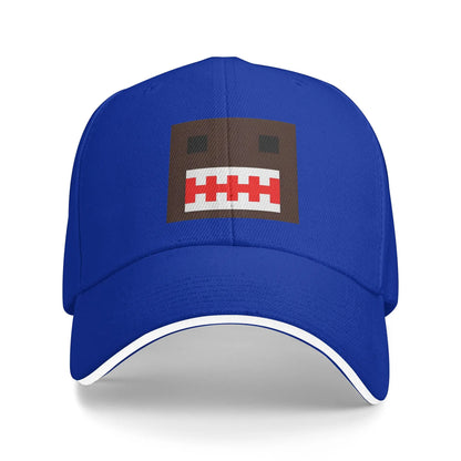 PIXEL Domo Kun Doll Face Sandwich Caps Baseball Caps