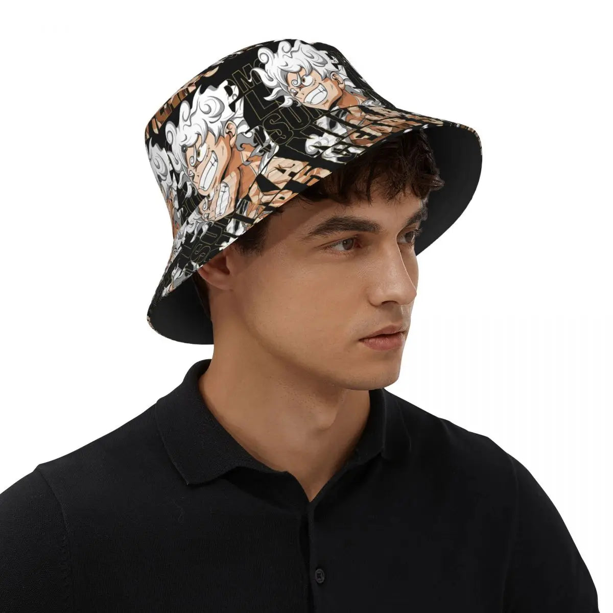 Unisex Bucket Hat Luffy Gear 5 One Piece