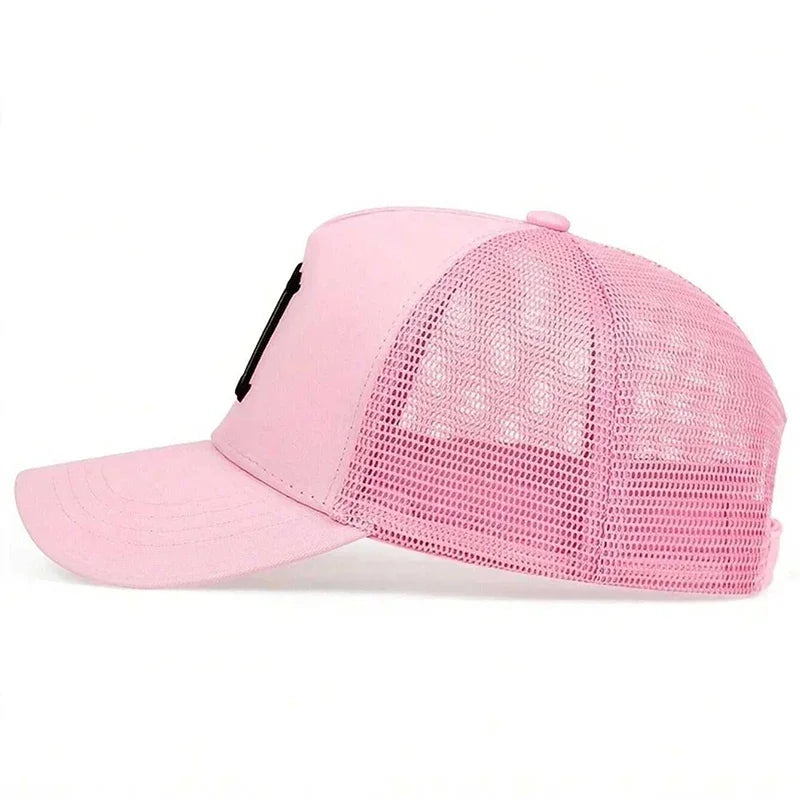 Unisex Personality M Letter Embroidery Baseball Caps