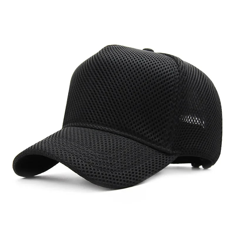 Big Head Plus Size Summer Mesh Baseball Cap