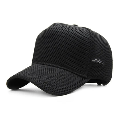 Big Head Plus Size Summer Mesh Baseball Cap