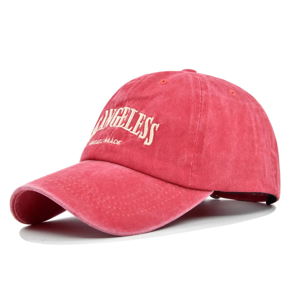 Los Angeles Baseball Cap Men Women Letter Embroidered Hip Hop Hats