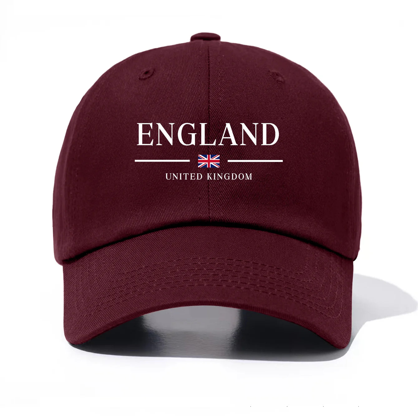 England Print Baseball Cap For Adults