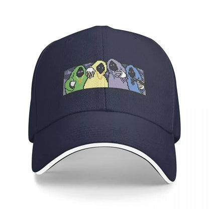 SHADOW WIZARD MONEY GANG Pixel Art Cap Fashion Casual Baseball Caps