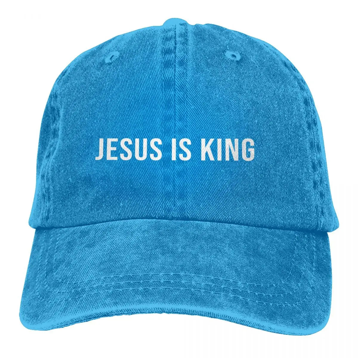 King Baseball Cap Visor Protection Snapback Jesus God Cross Caps
