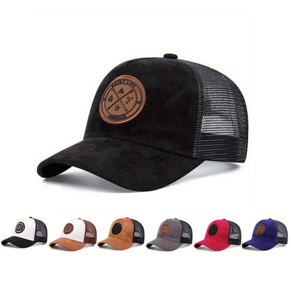Summer Mesh Baseball Cap ENJOY LIFE Letter Patch Trucker Hat