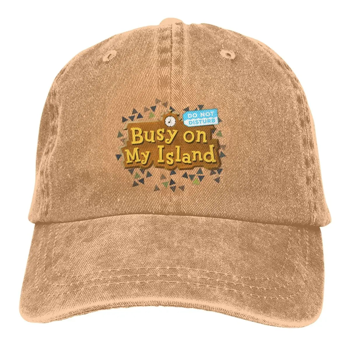 Animal Crossing Pocket Camp Busy On My Island Baseball Caps