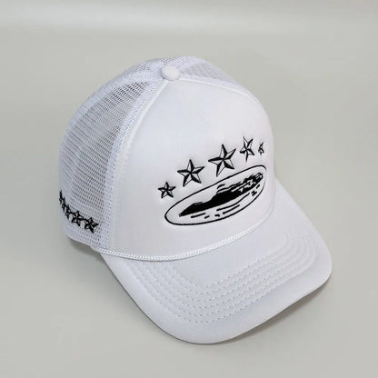 Star Embroidery Baseball Hat