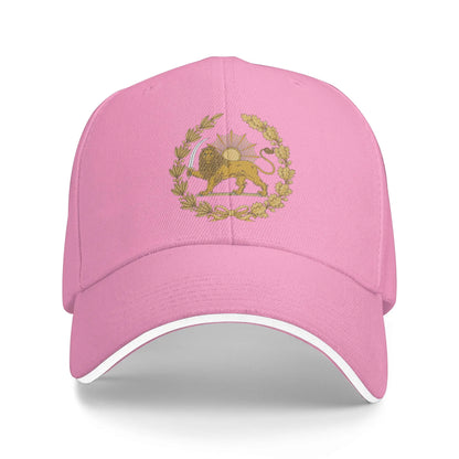 Lion and Sun Emblem of Persia Iran Casual Baseball Cap