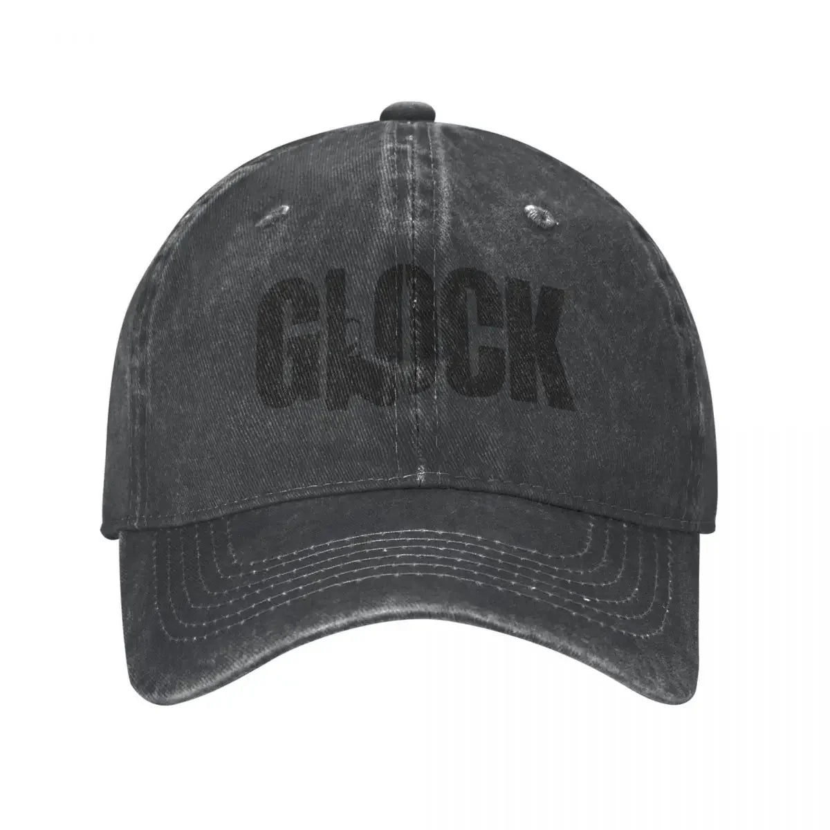 Glock Tactical Shooting Gun Baseball Caps Distressed Denim