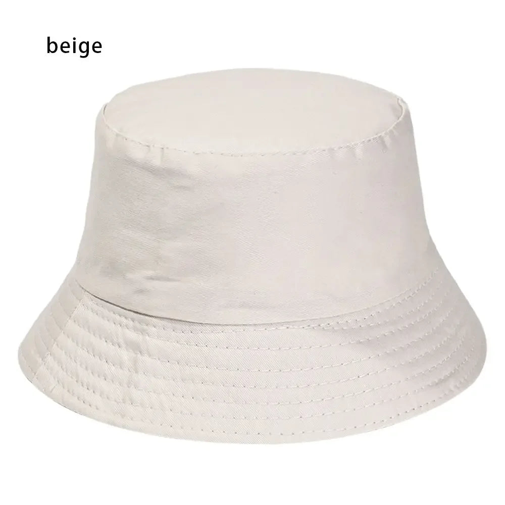 Spring Summer Panama Hat Anti-UV Foldable Bucket Hat Fisherman Cap