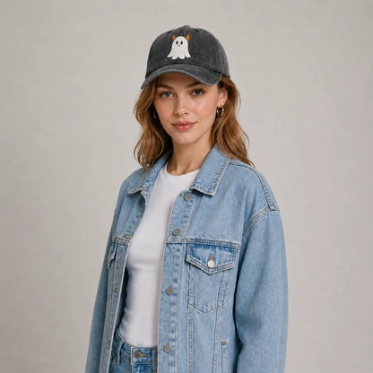 Little Devil Ghost Graphic Baseball Cap