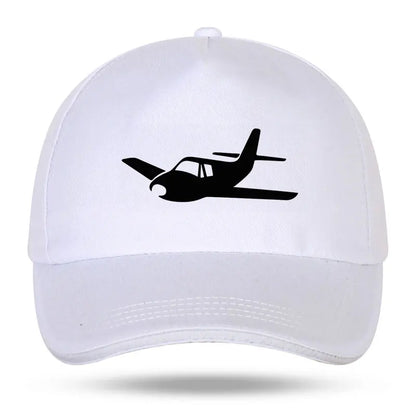 New Men Women Fashion Airplane Pilot Wings Funny Print Baseball Caps