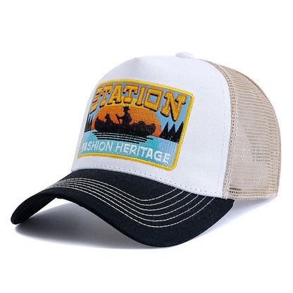 New Style Summer Fishing Cap Breathable Mesh Baseball Hat Men Women
