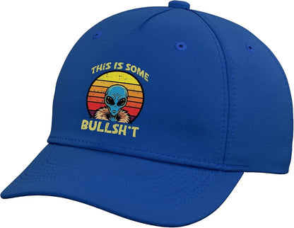 Alien Jacket This Is Some Bull Funny UFO Space Baseball Cap