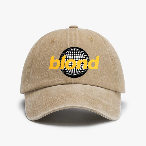 Blonde Open Ocean Baseball Cap