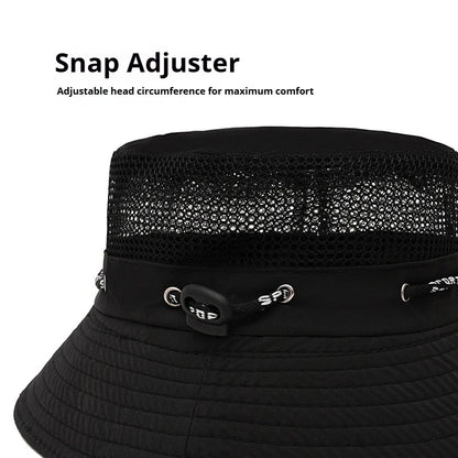 Summer Breathable Mesh Small Basin Hat Bucket Hat