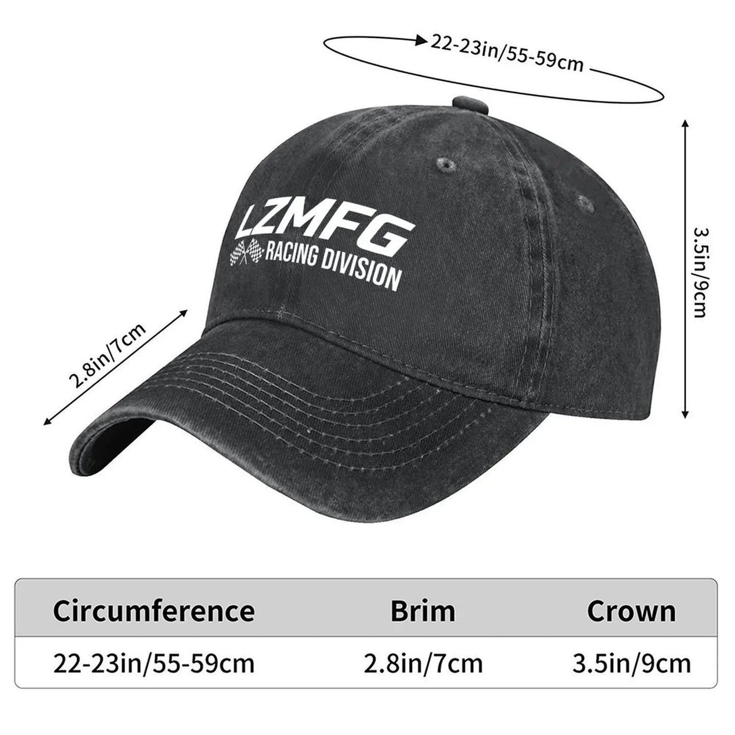 LZMFG Racing Division - Adam LZ Baseball Cap