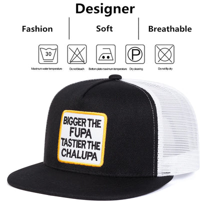 Unisex Chalupa Letter Embroidery Hip hop Net Hats