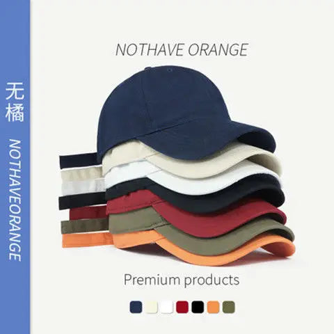 Men Women Baseball Caps Low Profile Basic Twill Cotton Hats