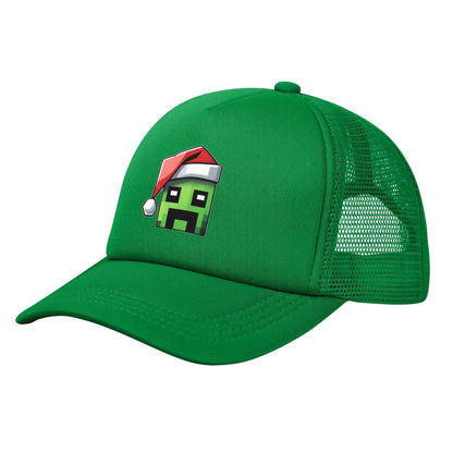 Creepers Claus Christmas Trucker Cap Baseball Cap