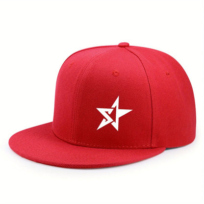 Snapback Caps Hardtop bBreathable Wide Brimmed Hip-Hop