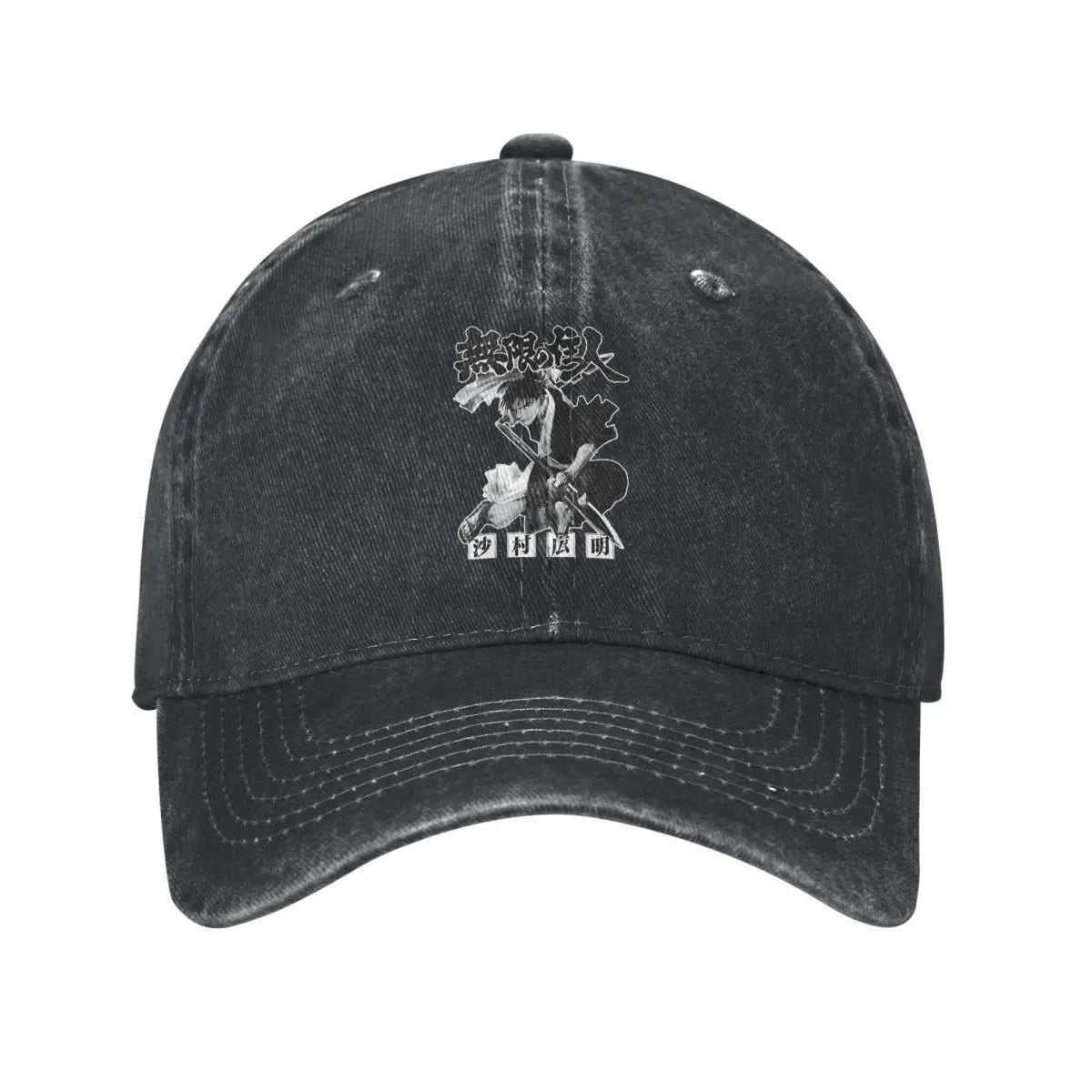 Blade Of The Immortal Japanese Anime Shigurui demin Cap Durable Baseball Cap