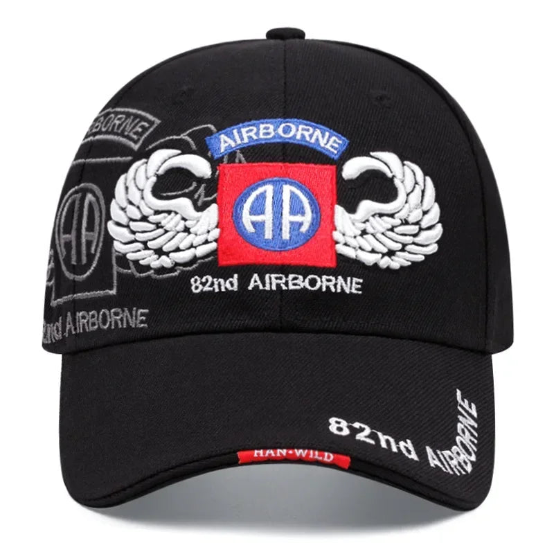 New Outdoor Sports Baseball Cap 82nd Airborne Tactical Hat For Men Women