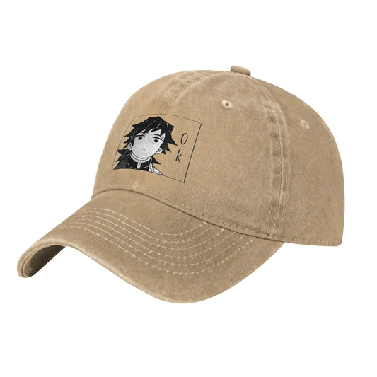 Giyuu Tomioka Demon Slayer Baseball Caps