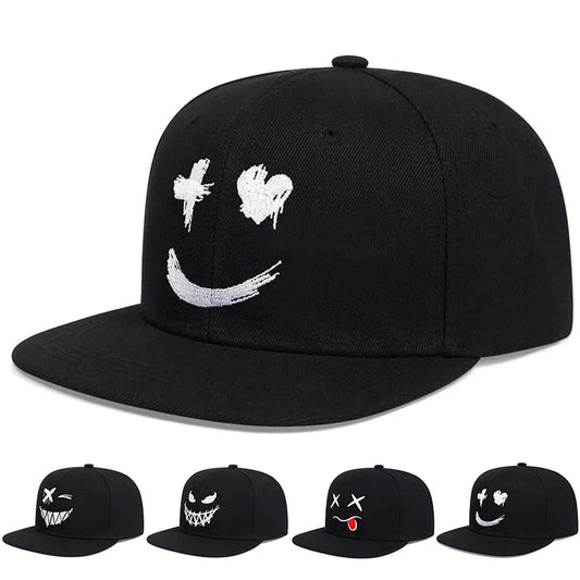 Unisex Personalized Embroidery Hip-hop Hats Spring Snapback Caps