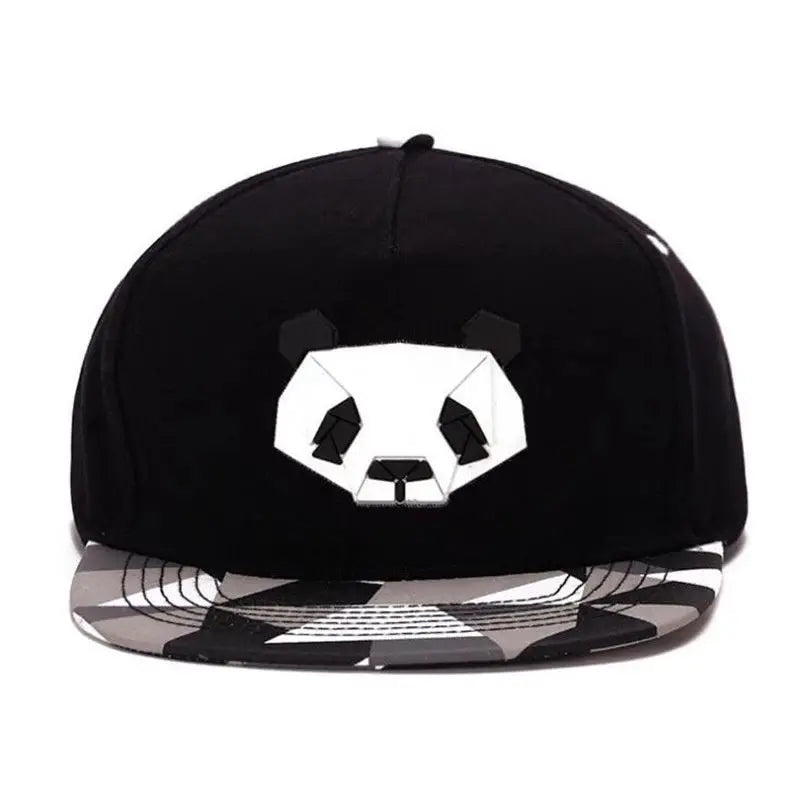 Fashion Spring Summer Lovers Baseball Cap Ms Cute Panda Rubber Snapback Hats