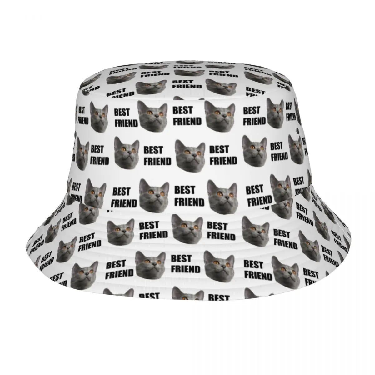 Personalized DIY Your Picture Bucket Hats for Unisex Summer Best Friends