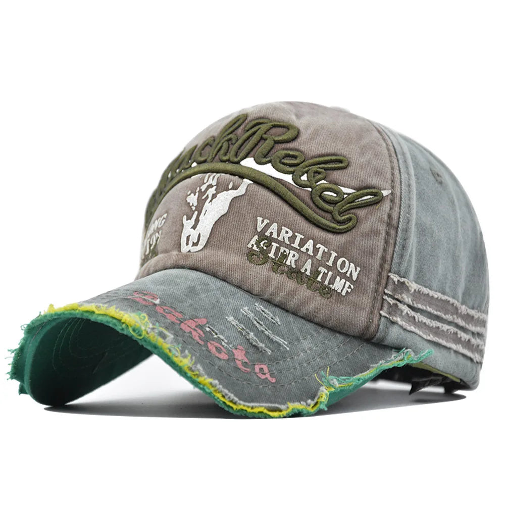 Fashion Cotton Baseball Cap Snapback Mesh Hats Hip Hop Caps