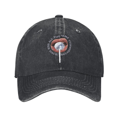 H-Harry S-Styles Kiss All The Time Washed Baseball Cap