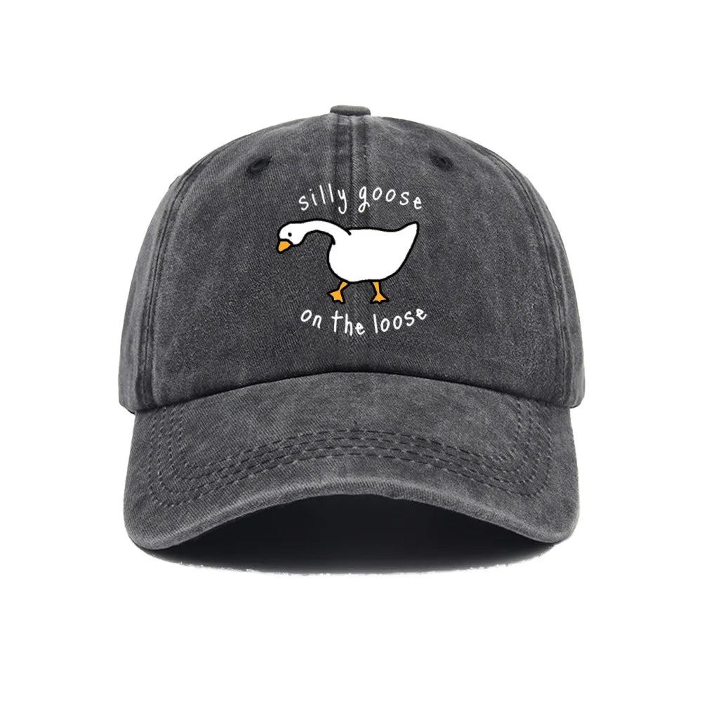 Big Goose Printed Baseball Hat