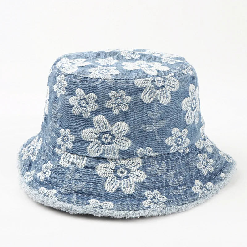 Cotton Style Bucket Hat Men Women Trendy Lightweight