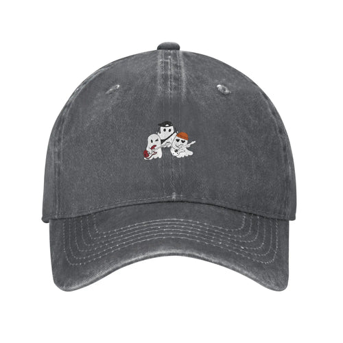 Fashion Sunset Curve Ghost Band Baseball Cap