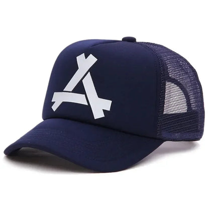 New Unisex A- Letter Printing Baseball Net Caps Hip Hop Cap Spring And Summer