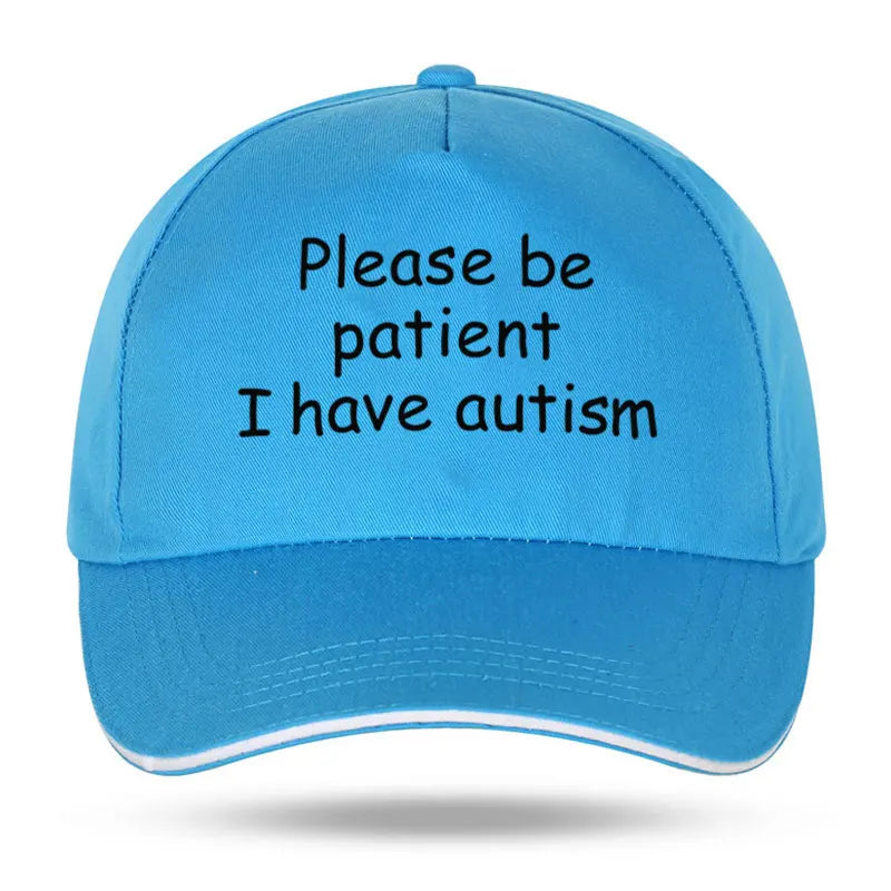 Please Be Patient I Have Autism Cap Baseball Cap
