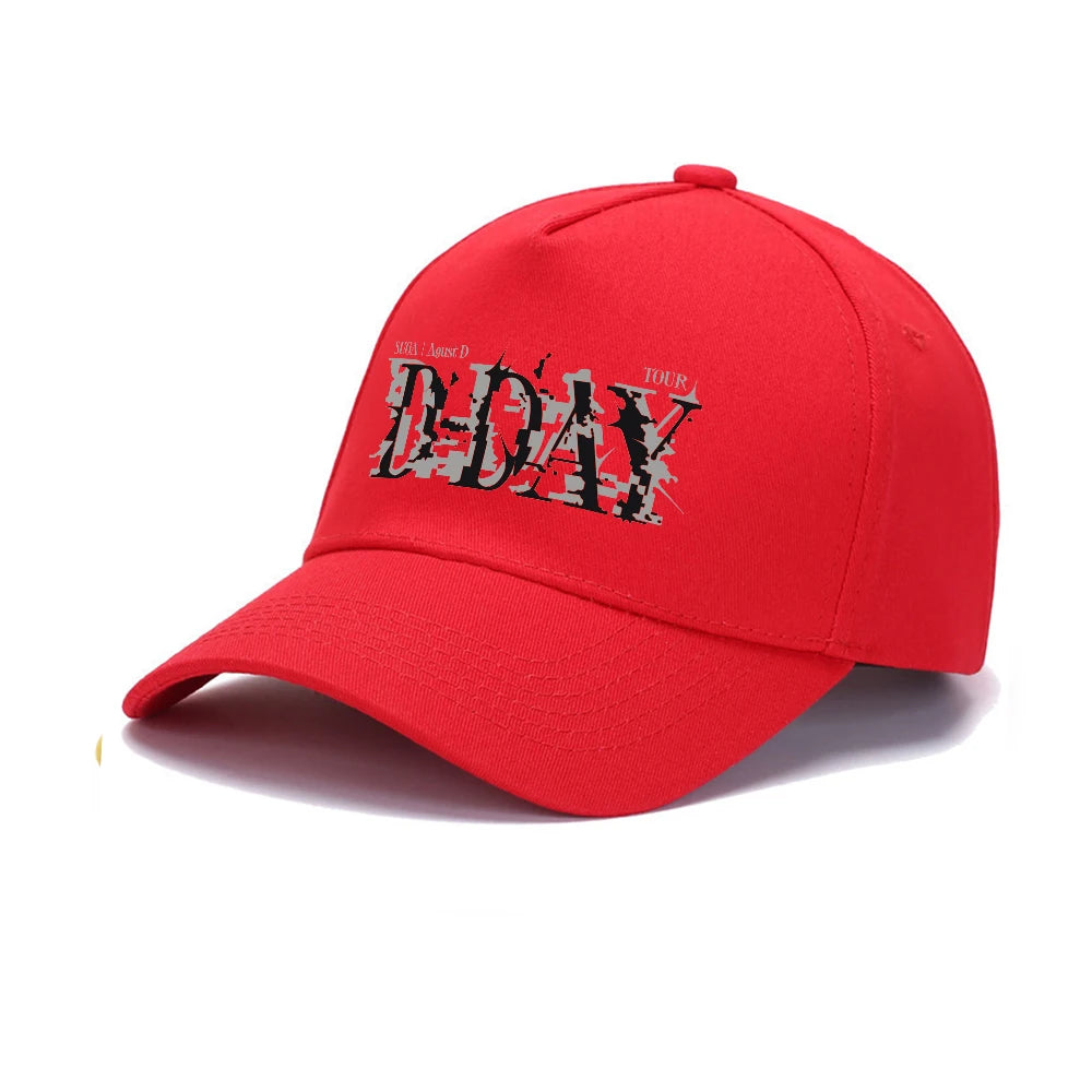Kpop SUGA Athletic Baseball Cap Agust D Tour D-DAY