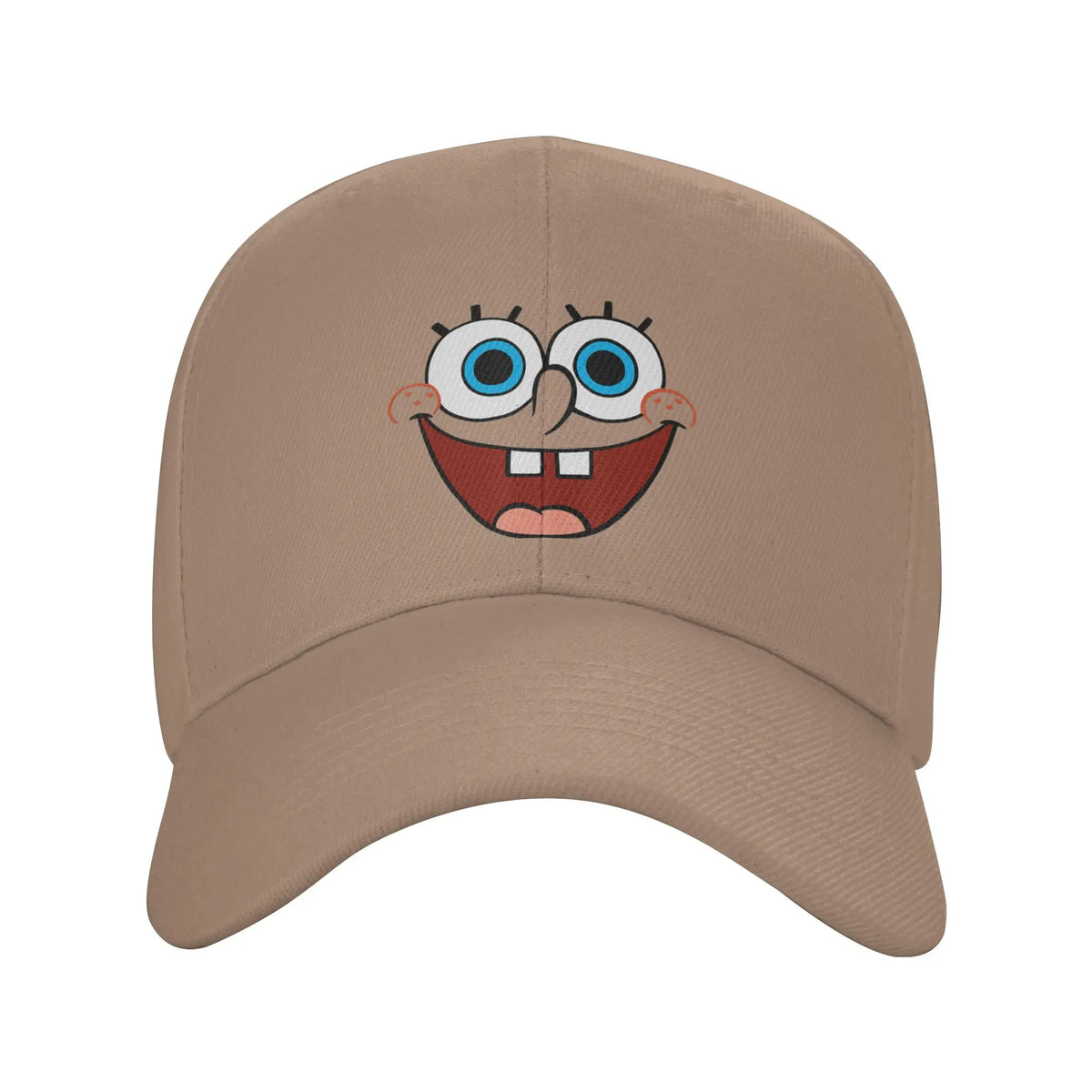 Spongebobs Large Smiling Face Sun Baseball Cap