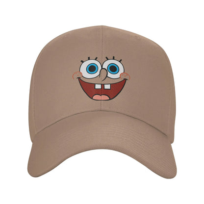 Spongebobs Large Smiling Face Sun Baseball Cap