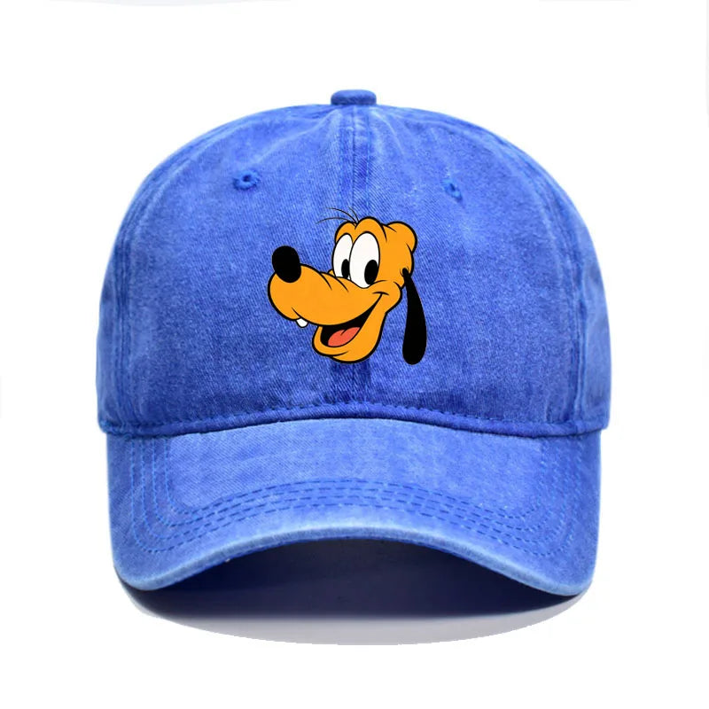 Mickey Minnie Print Baseball Cap For Men Women